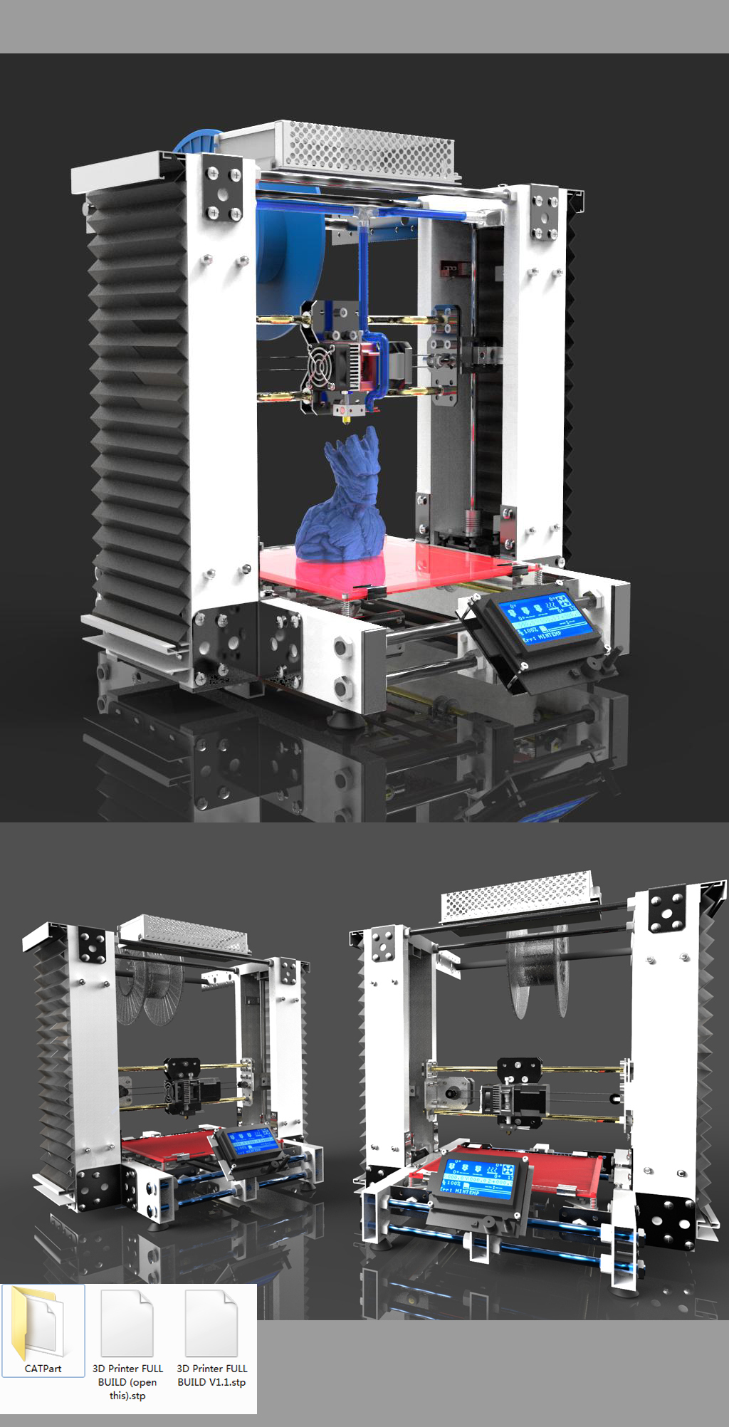 數(shù)碼組合3D打印機(jī)模型下載指南 編號16171973深度解析